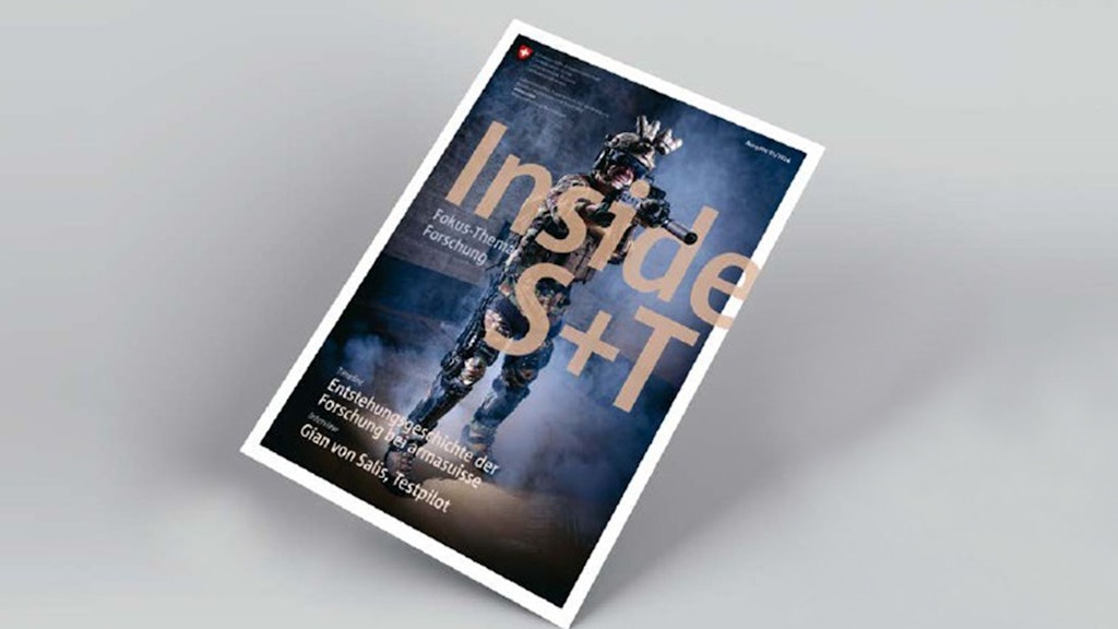 Titelbild eines Magazins namens Inside S+T. 