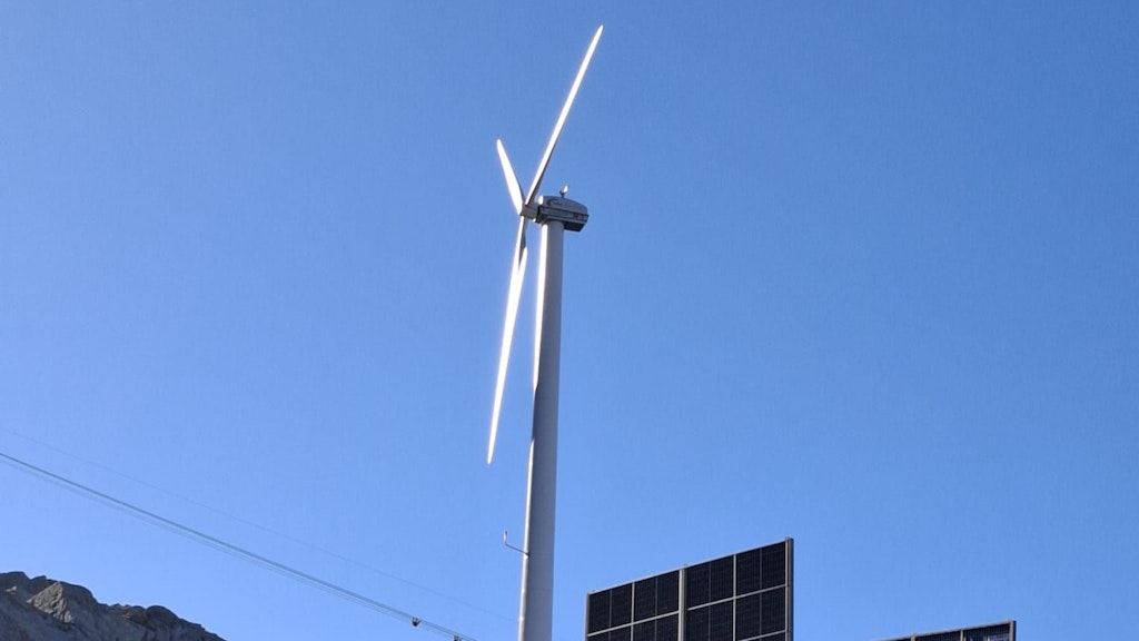 Stadera, Windturbine