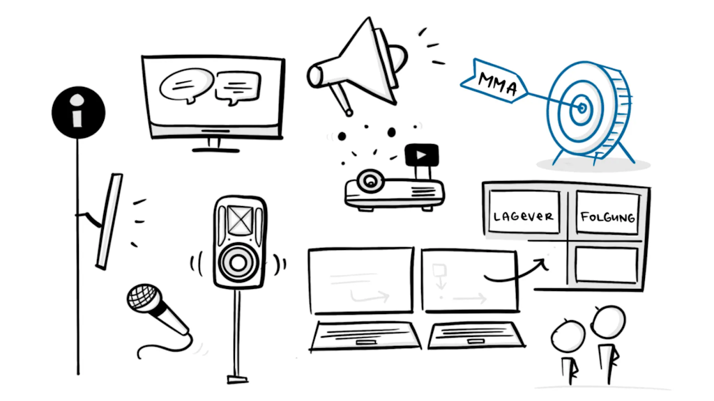 immagine simbolica: le attrezzature multimediali della difesa