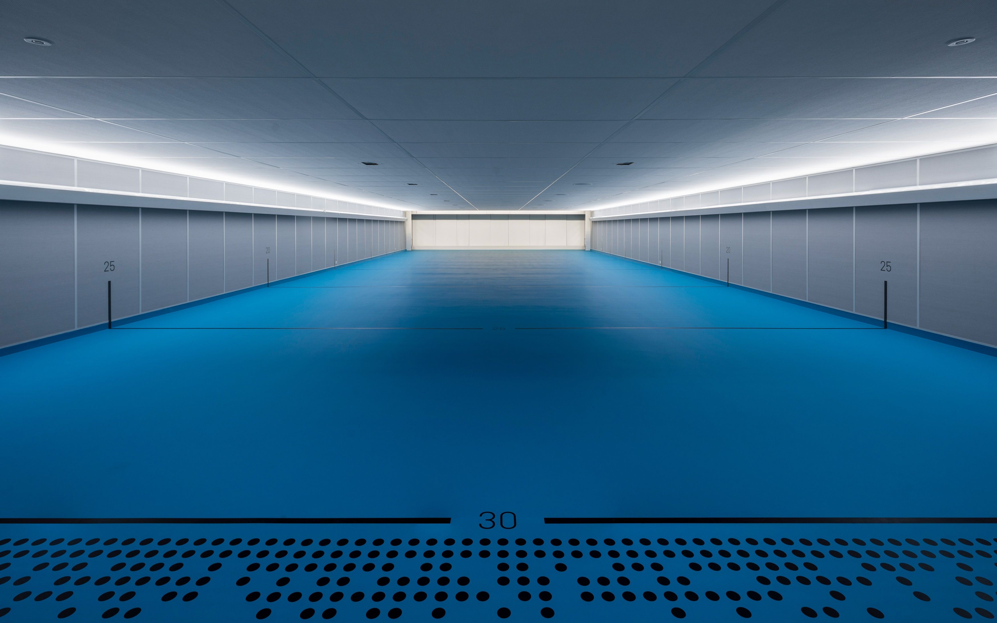 Die Anlage umfasst insgesamt zehn Schiessbahnen: drei für den Kanton und sieben für das VBS.