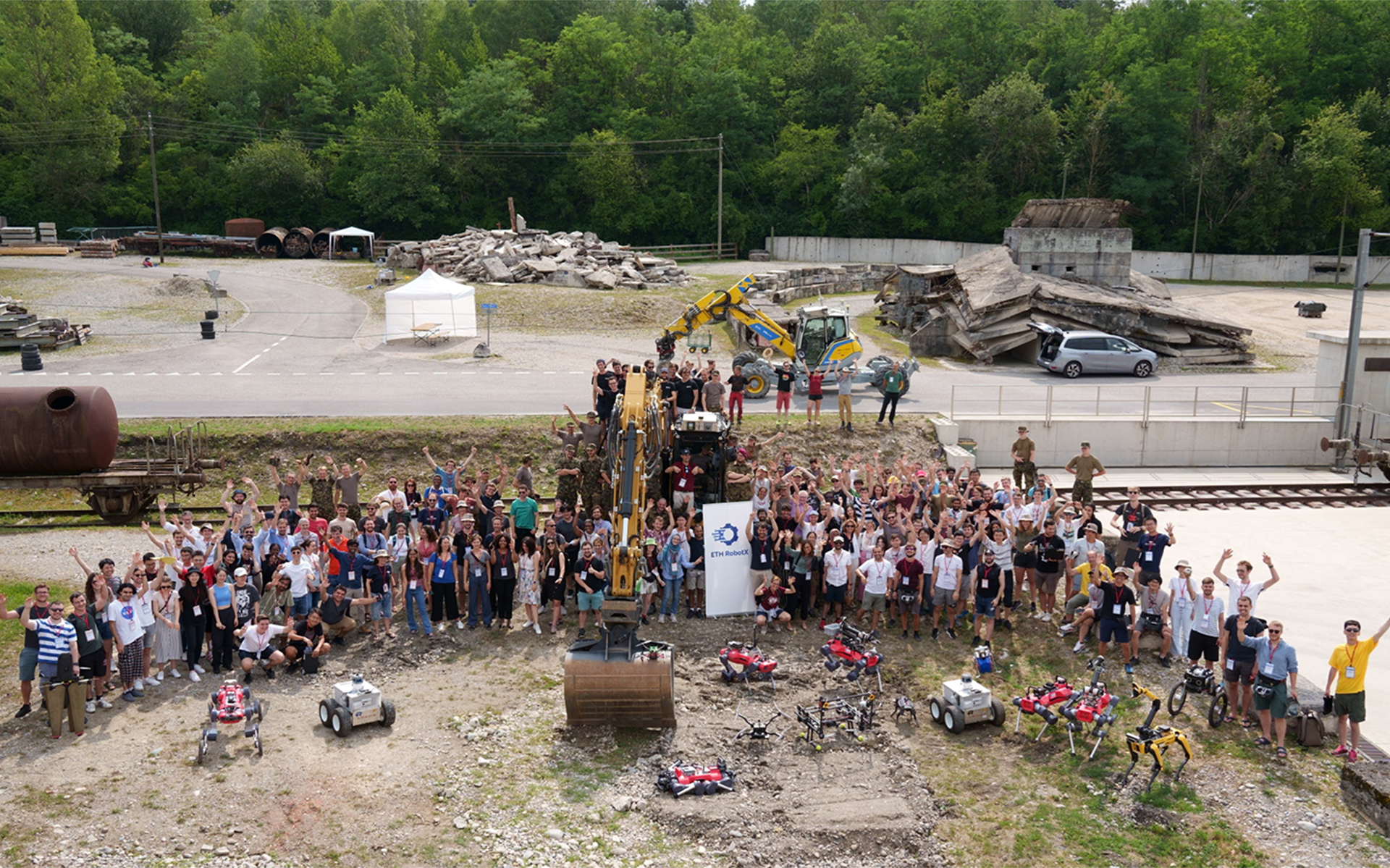 Gruppenfoto ARCHE 2023 Avully