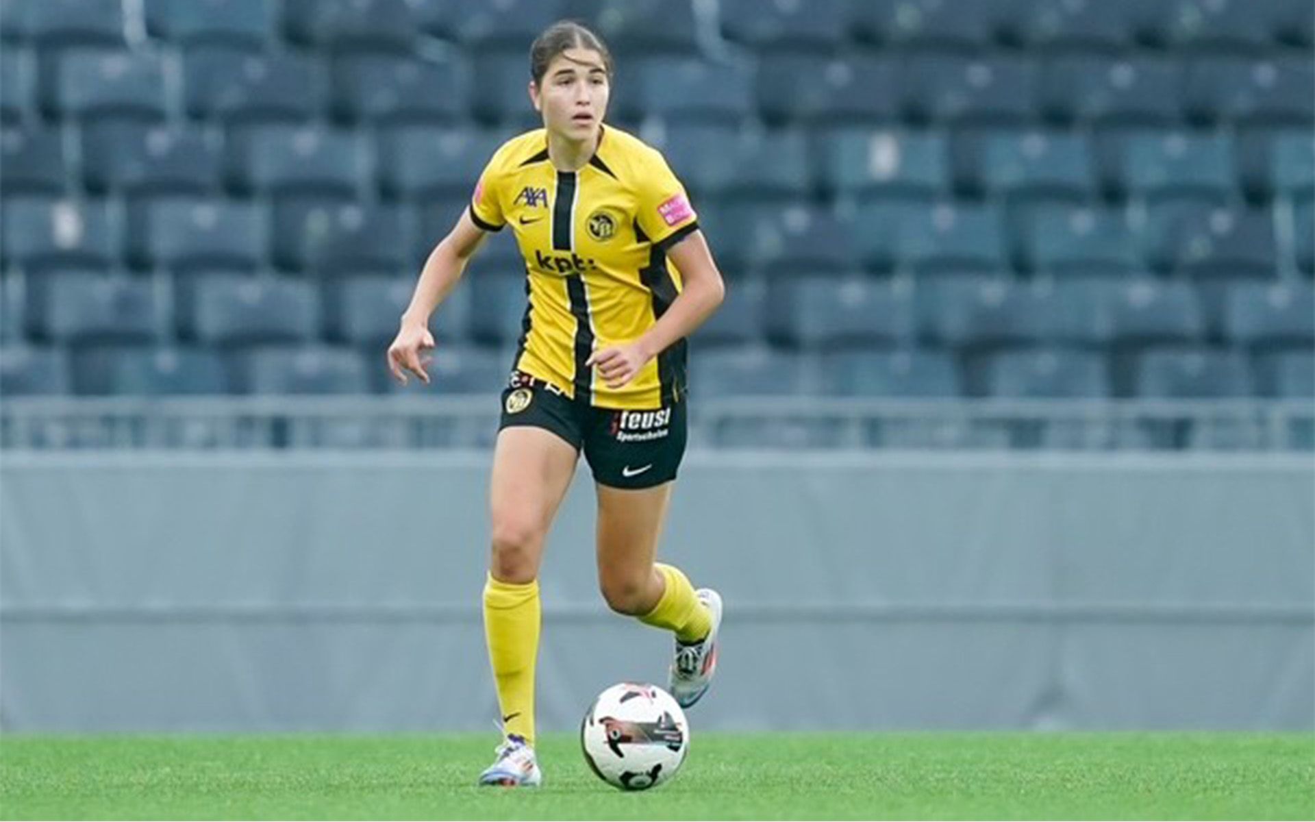 Giulia Schulp während dem Rückspiel gegen GC in der Women’s Super League.