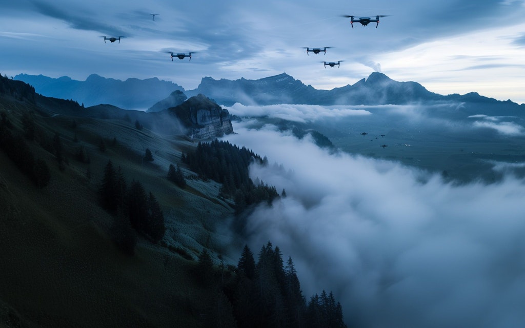 Symbolbild Taskforce Drohnen