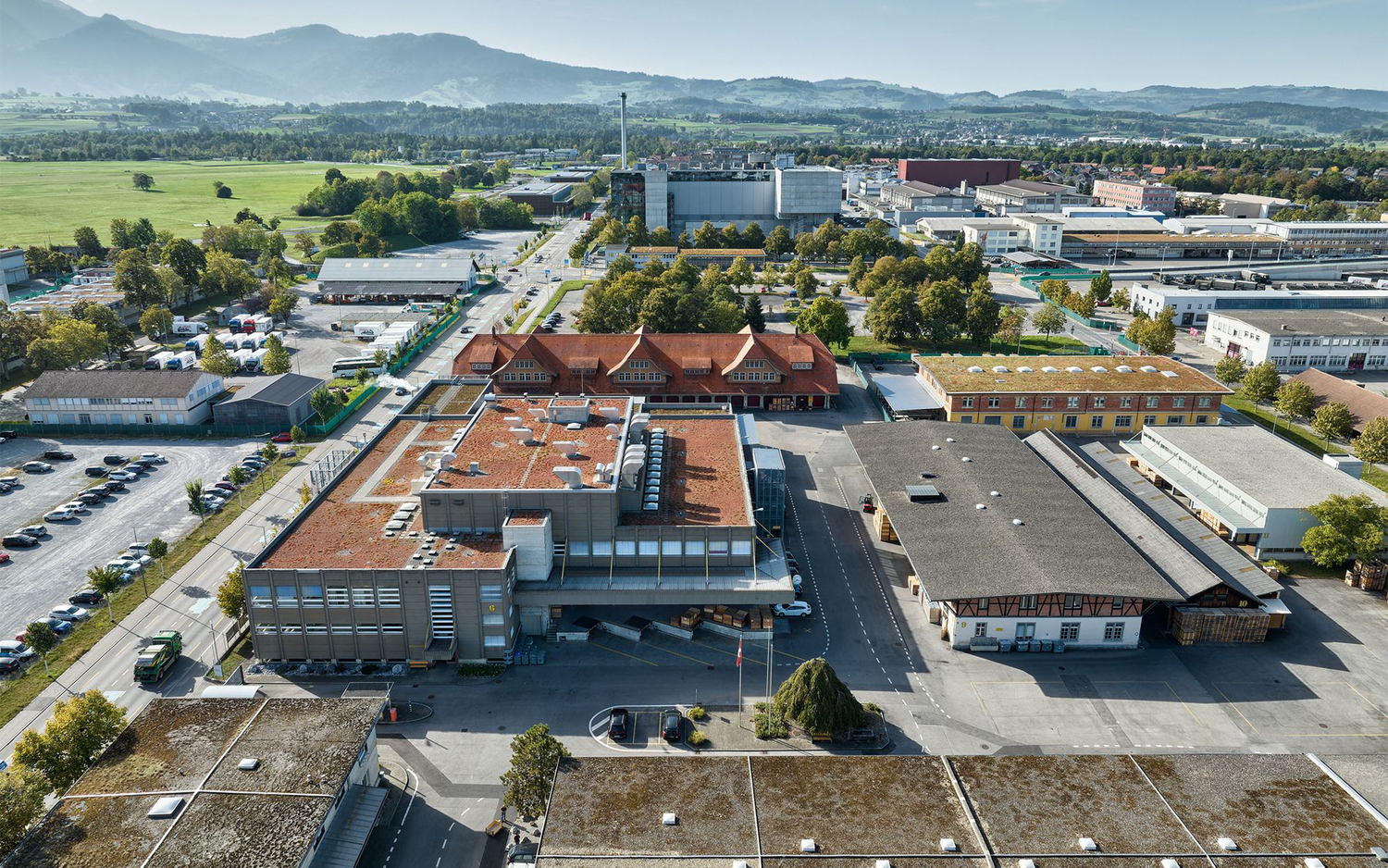 Das Areal des Waffenplatzes Thun.