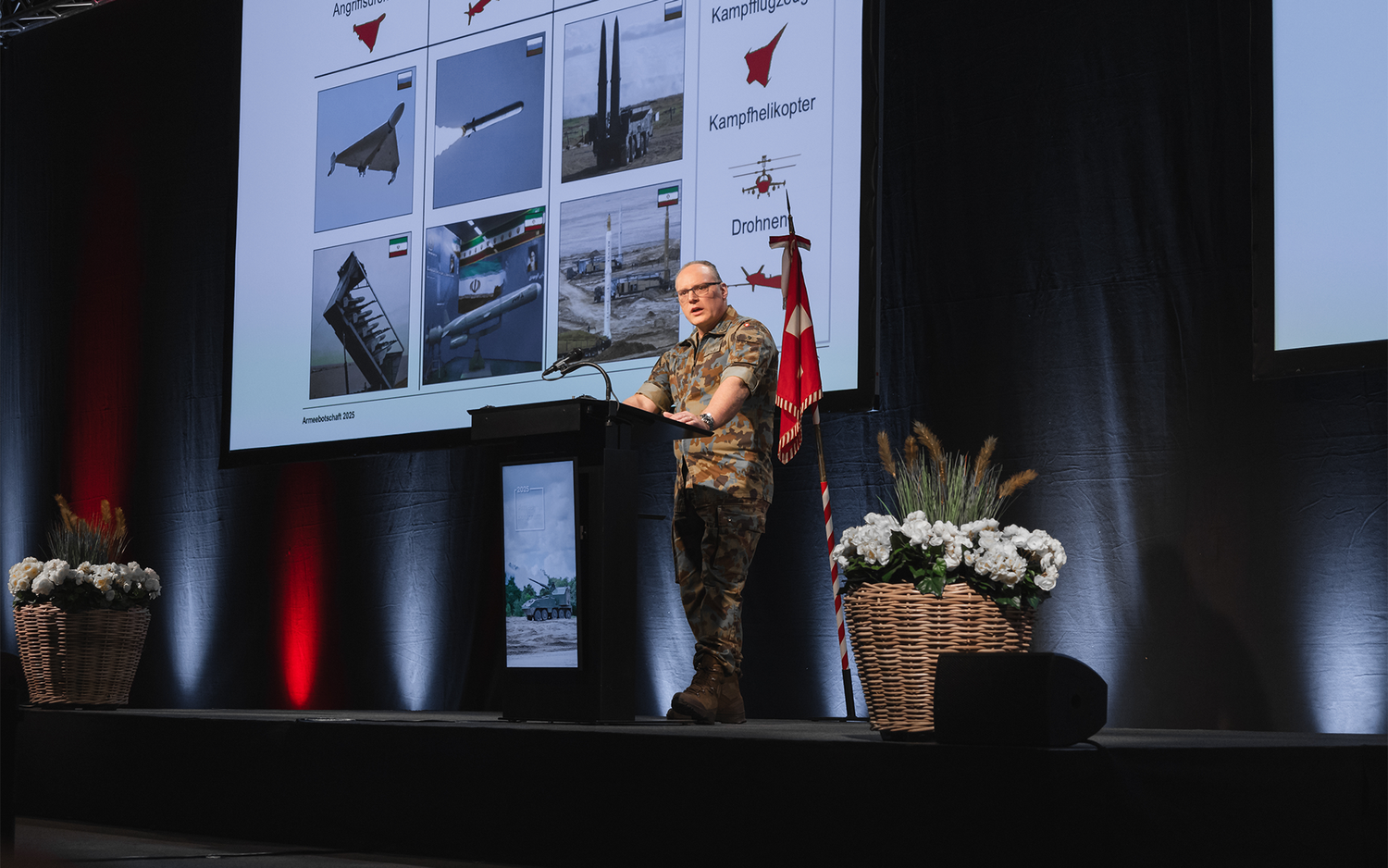 Brigadier Daniel Krauer, Chef des Militärischen Nachrichtendienstes