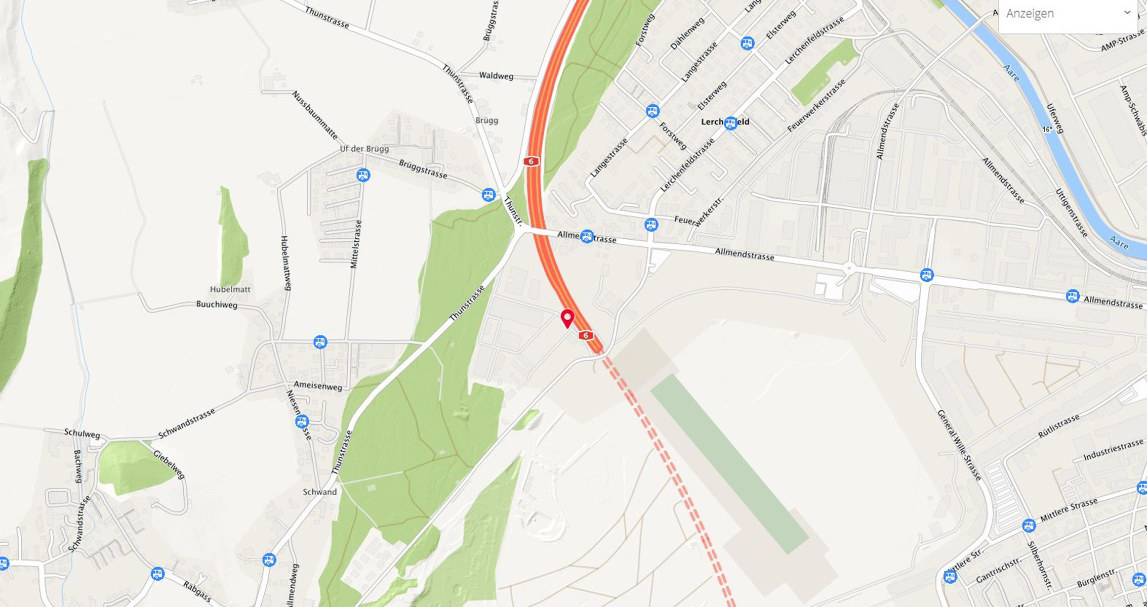 Kartenausschnitt Labor 2