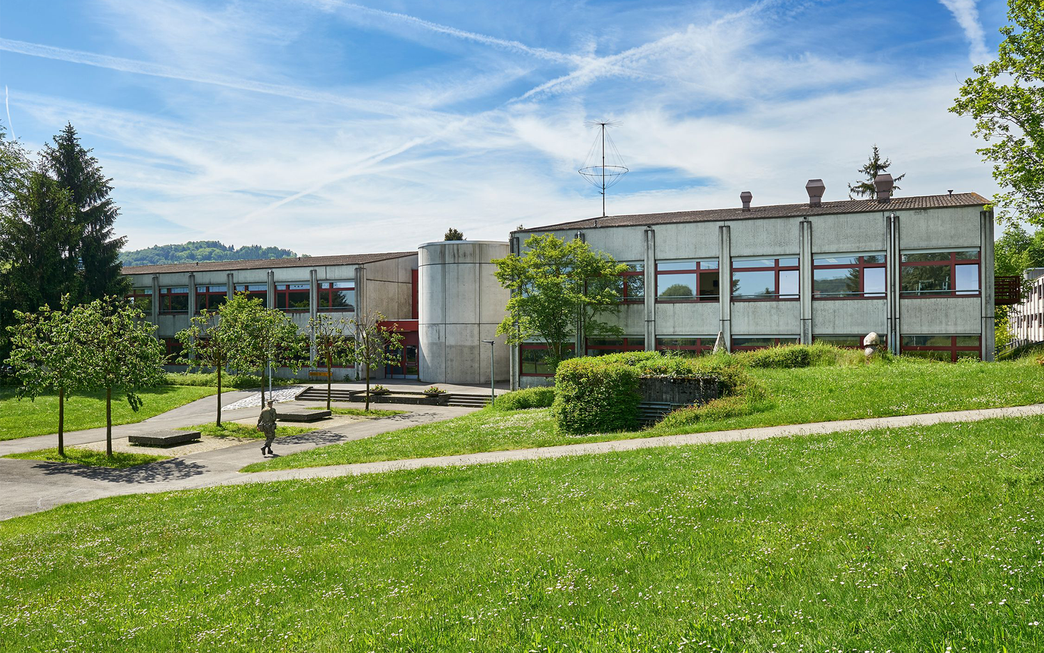 Kaserne auf dem Waffenplatz Moudon