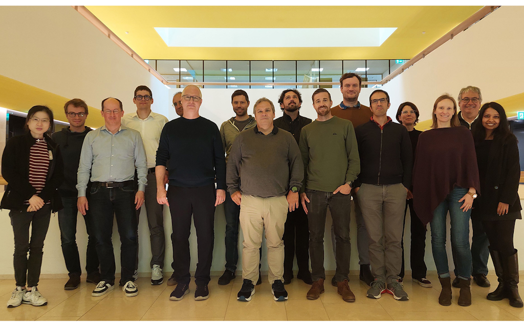 The armasuisse S+T and ETH Zurich participants during the visit. 