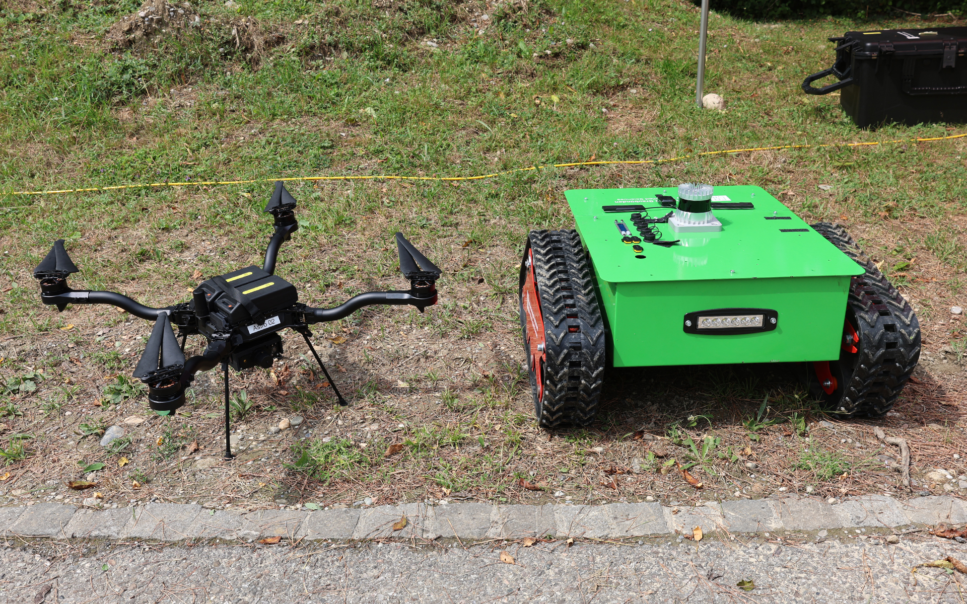 The two systems operate simultaneously