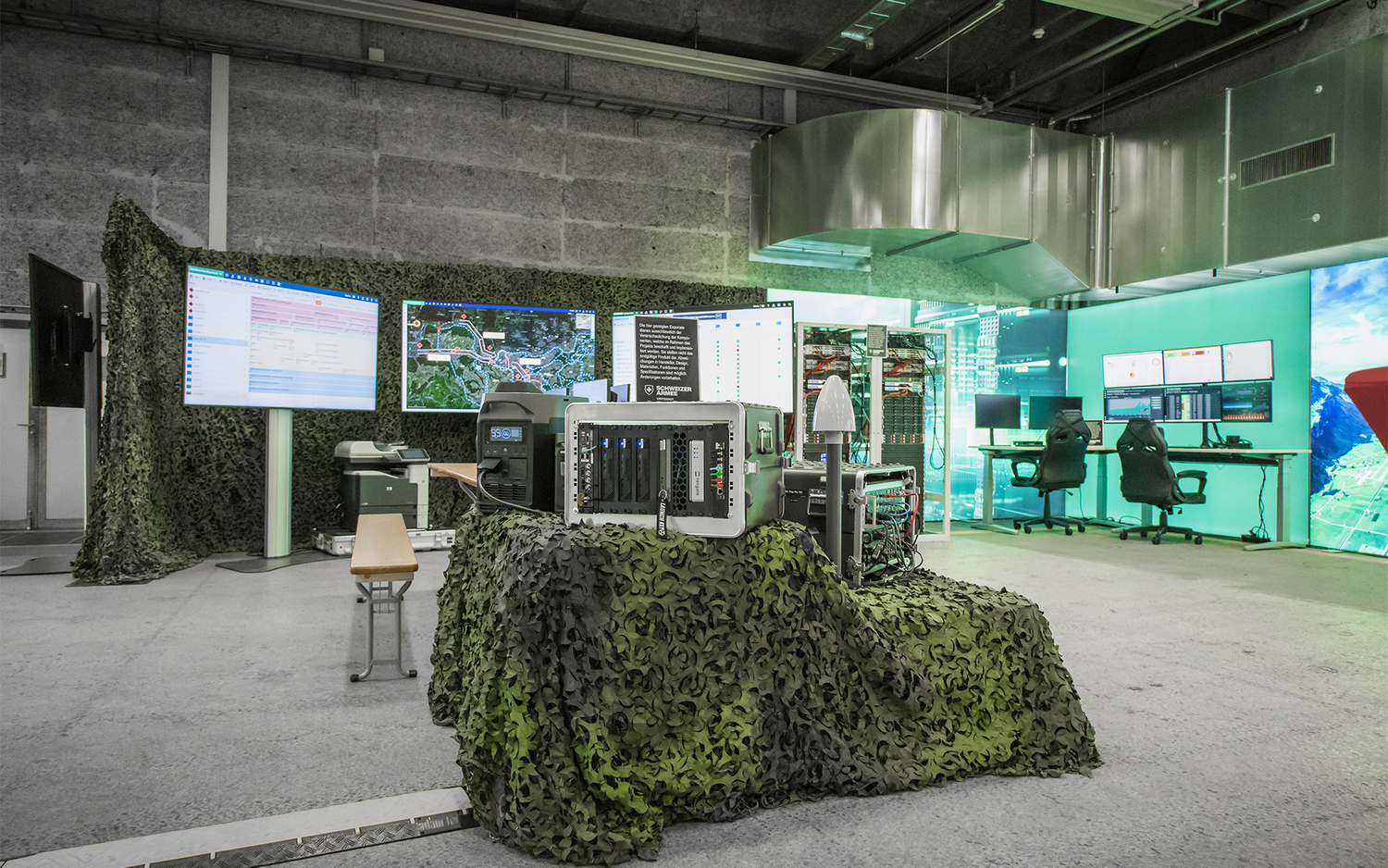 IT infrastructure for the troops