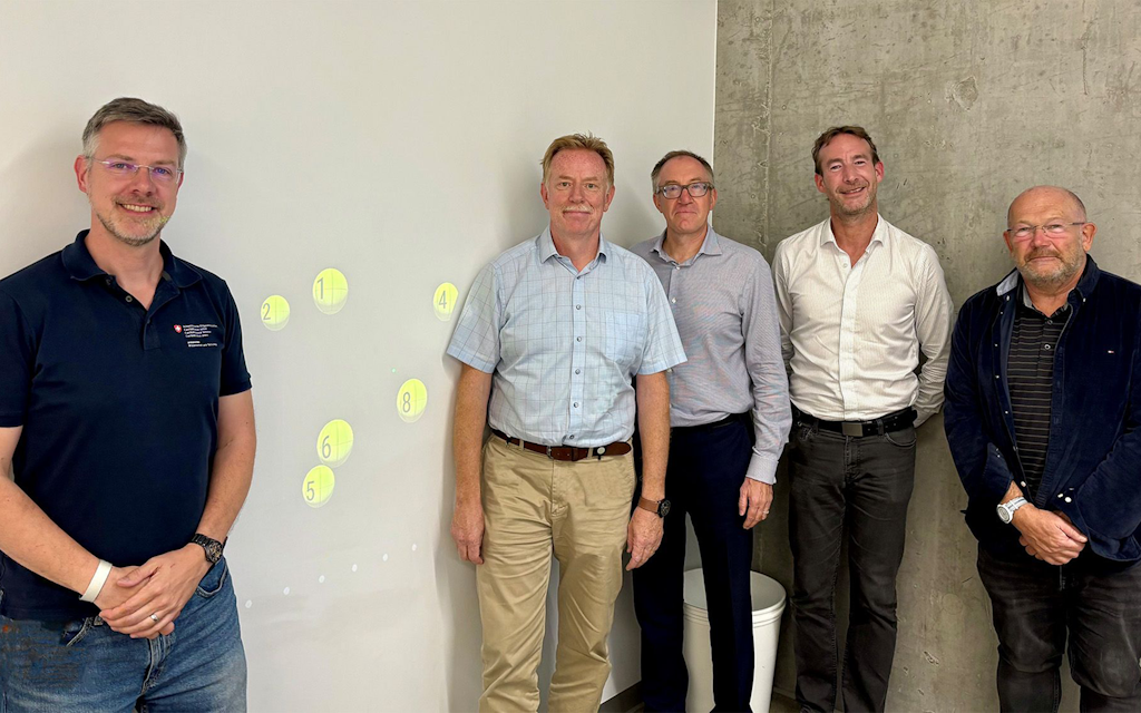 Group photo of the innovation expedition team.