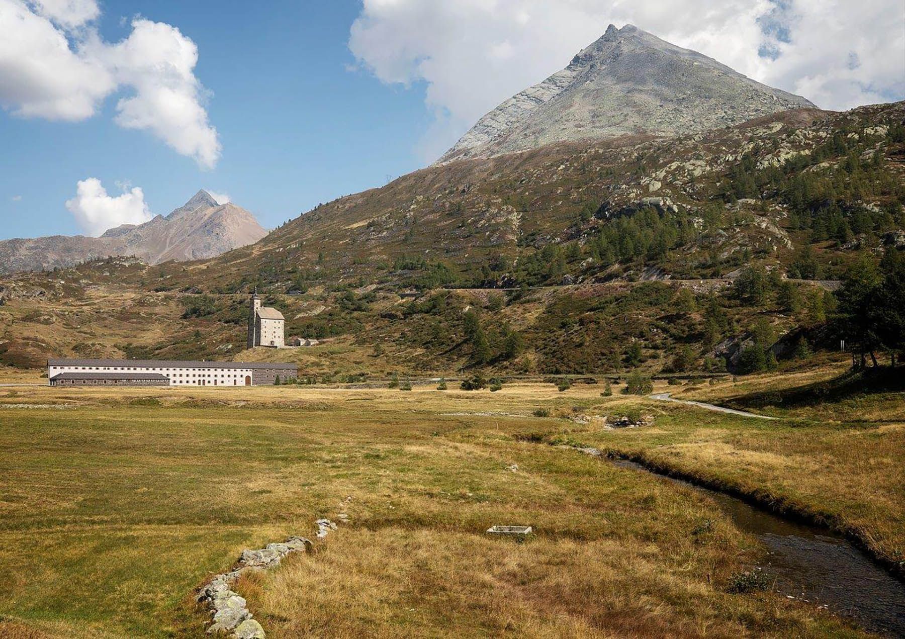 Simplon Spittelmatte avec la maison Barral