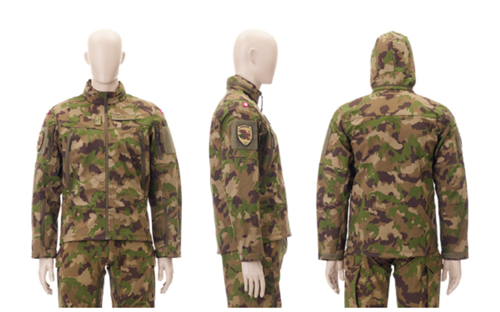 Veste camouflage hiver