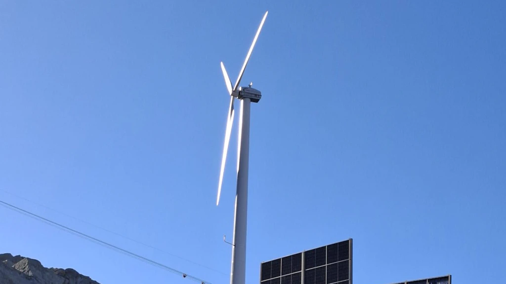 Stadera, éolienne