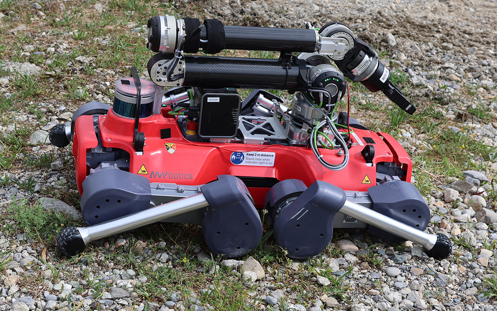 Le bras a été développé par l'EPF de Zurich