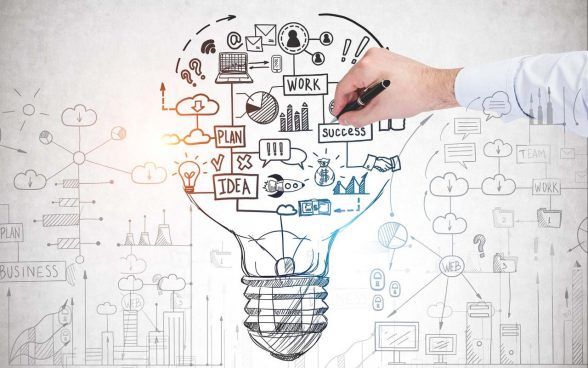 Image symbole des idées et des innovations