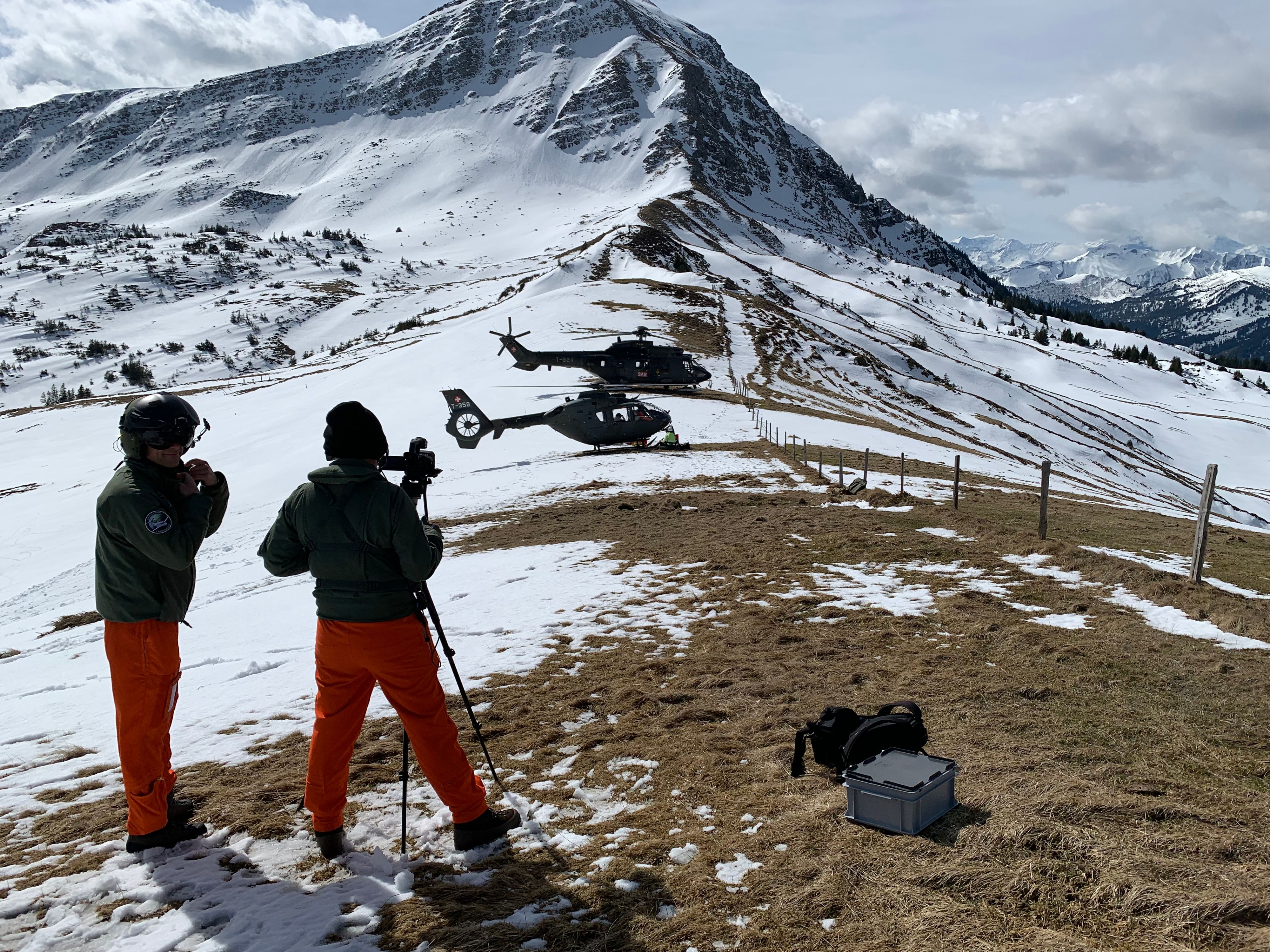 Soutien technique lors d’essais sur le terrain