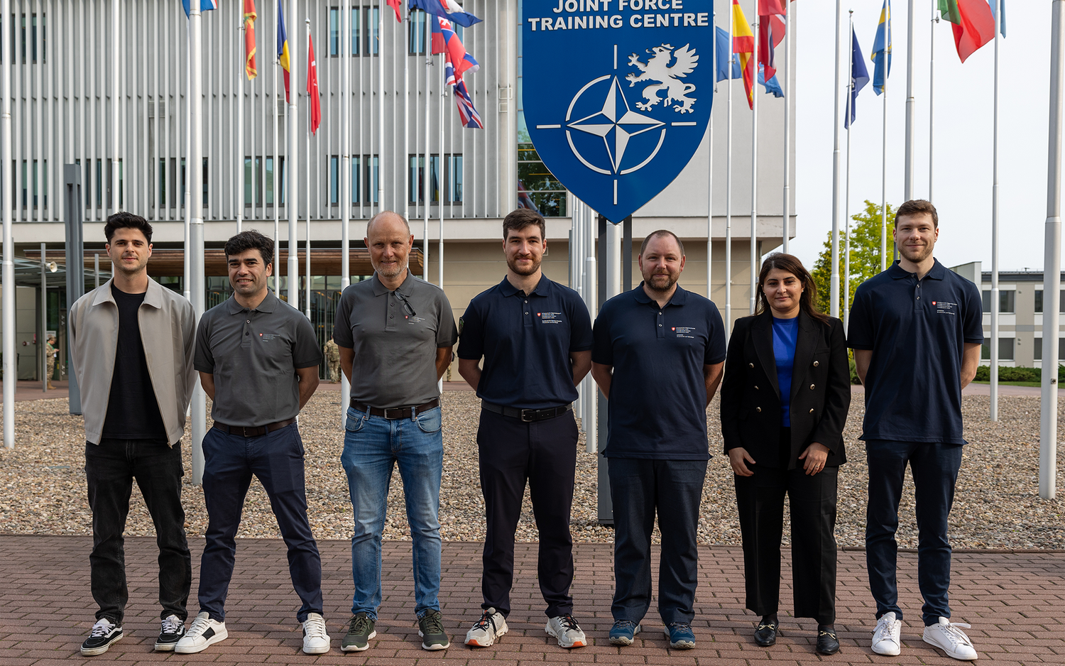 L'équipe d'armasuisse au CWIX 2025 – Bydgoszcz, Pologne.