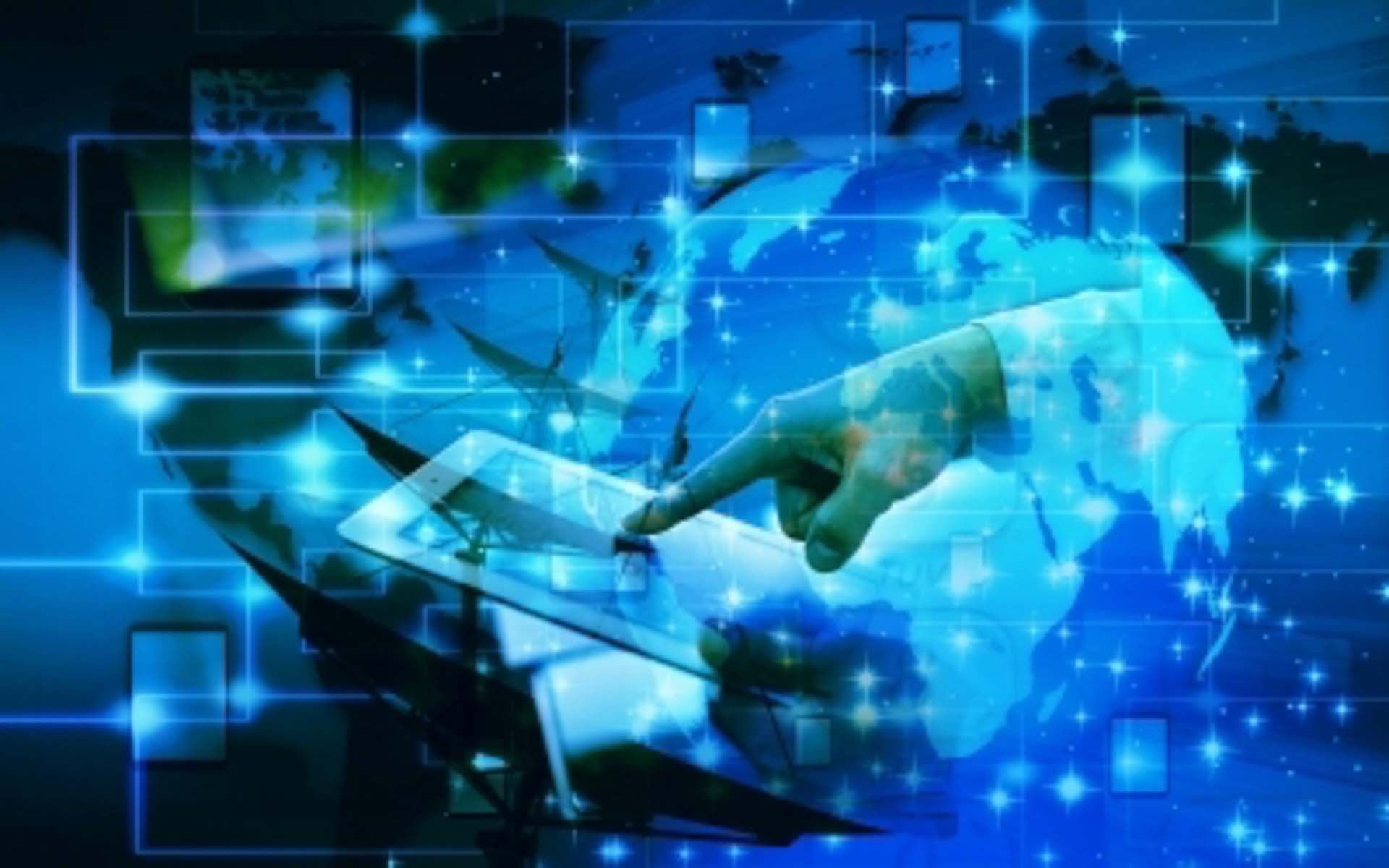 Cartographie d'un monde à l'intérieur d'une tablette