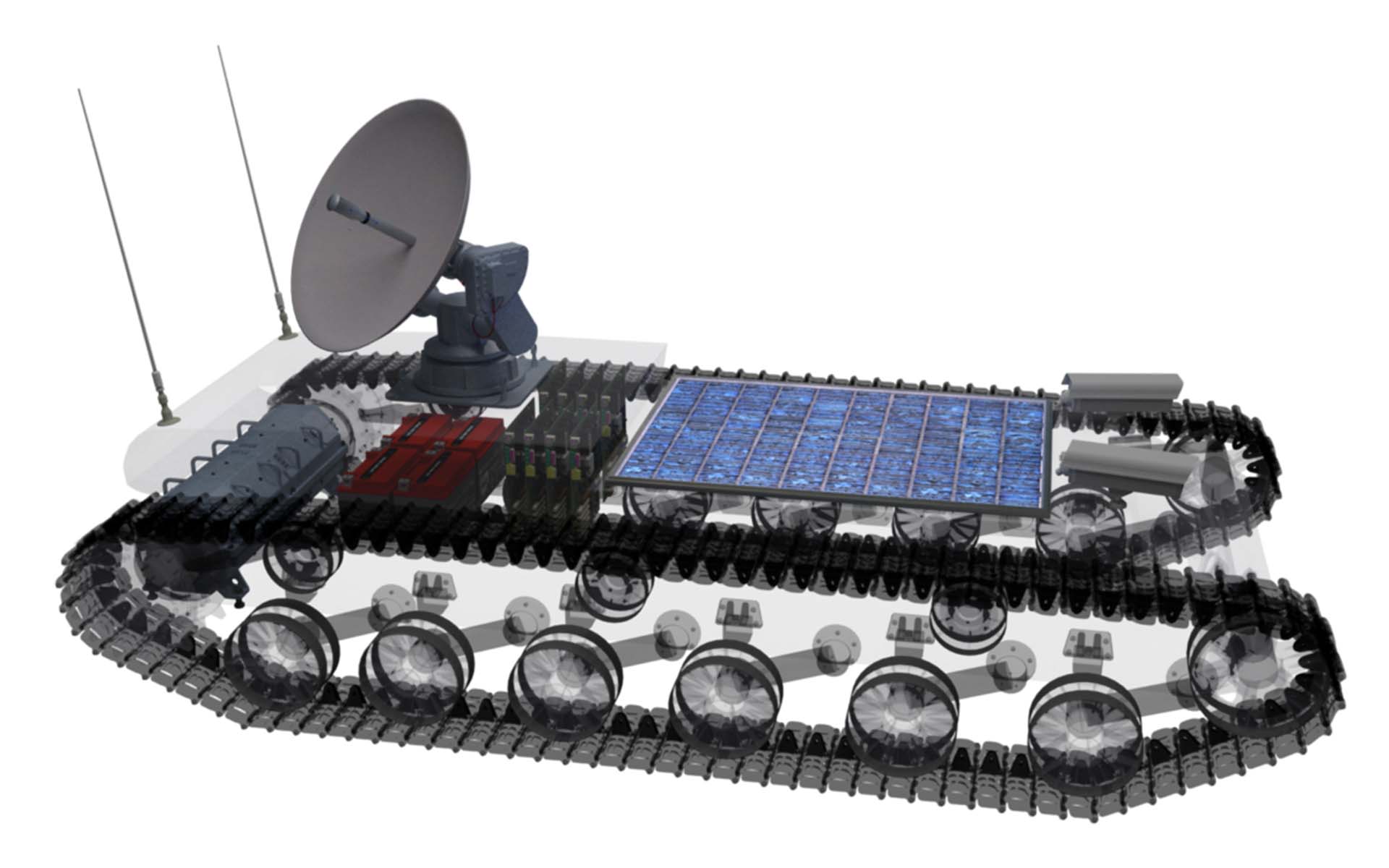 Illustrazione di un rover