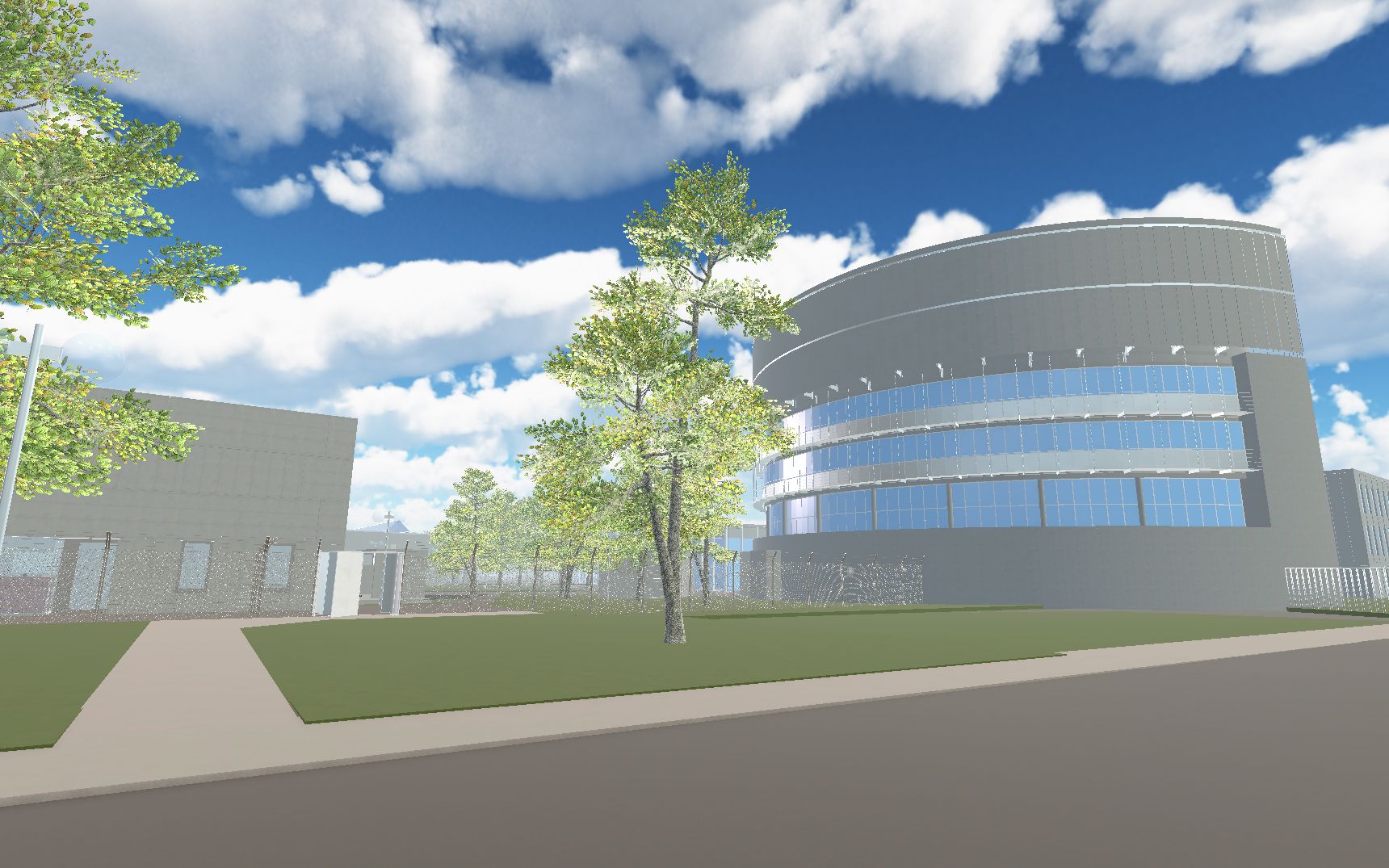 Il progetto su larga scala della piazza d'armi di Frauenfeld è stato simulato nell'applicazione VR.