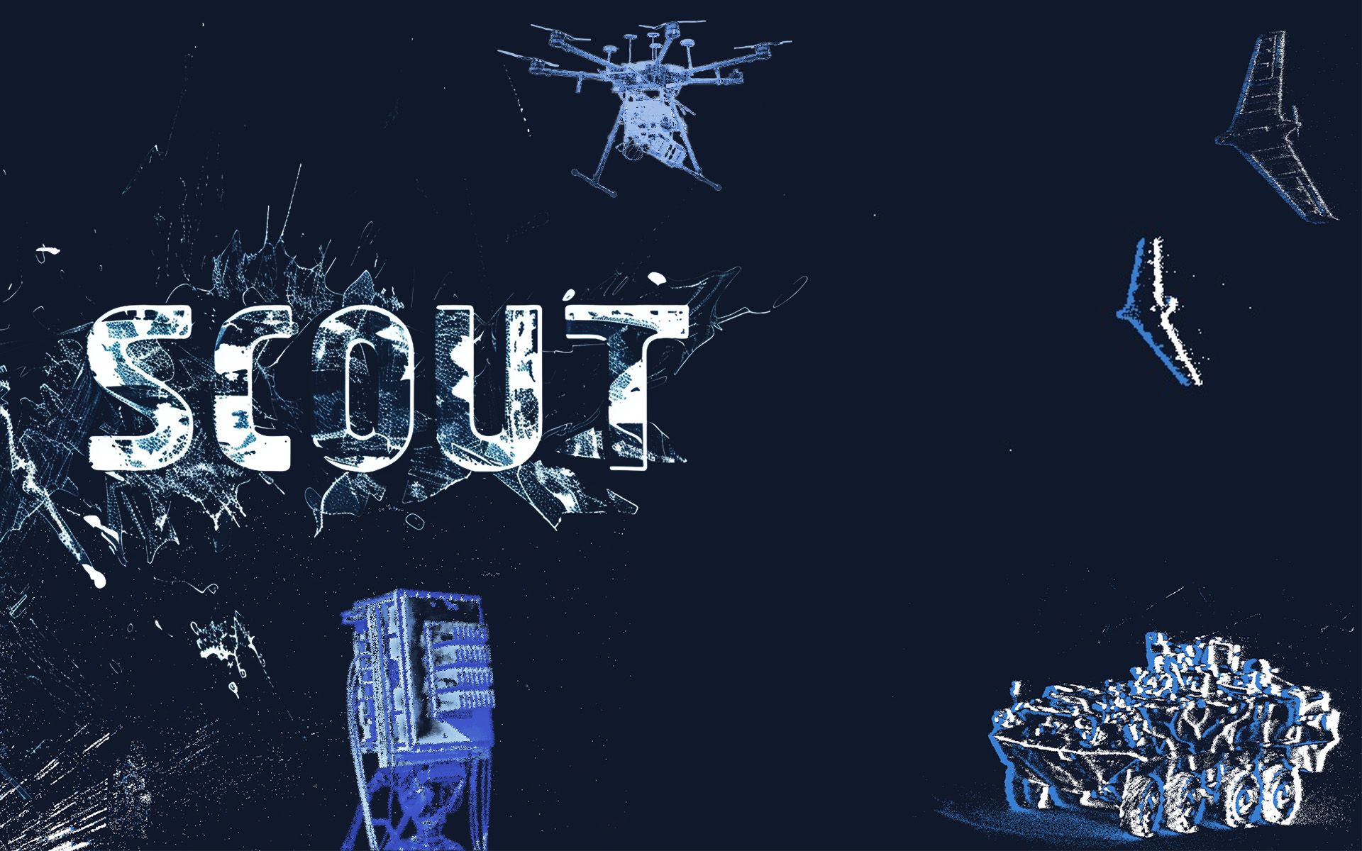 Scout 25 su sfondo nero 