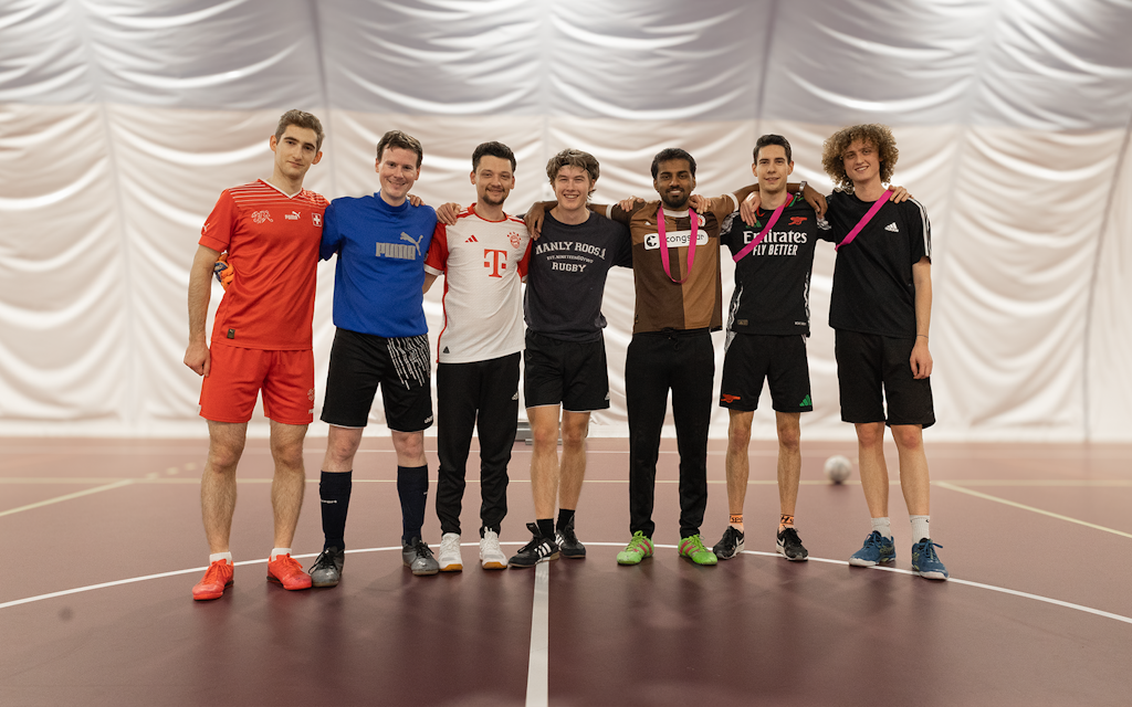 Foto di gruppo dello Sportclub armasuisse