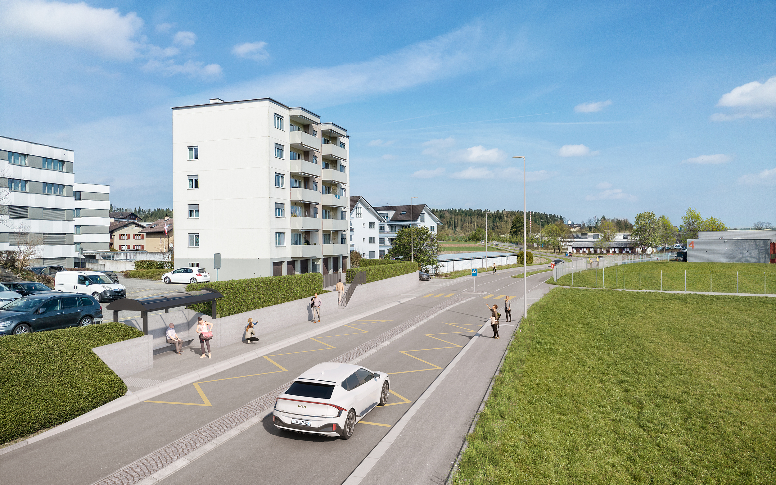 Stazioni degli autobus Rüeggisingerstrasse