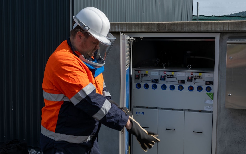 L'elettricità è stata interrotta.