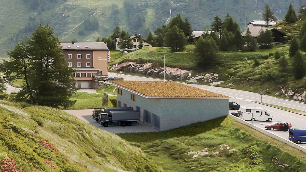 Simplon Edificio aziendale e parcheggio
